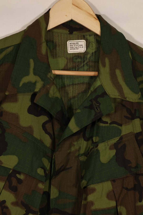 Real 1968 ERDL Camouflage Jungle Fatigue Jacket M-L Deadstock