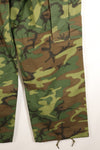 1968 Contract, S-R, Ripstop Fabric, ERDL Leaf Camo, Fatigue Pants, Good Condition, Used