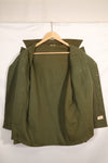 1962 Contract Green Beret OG-107 Utility Shirt, patch first attached, used.