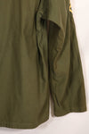 1962 Contract Green Beret OG-107 Utility Shirt, patch first attached, used.