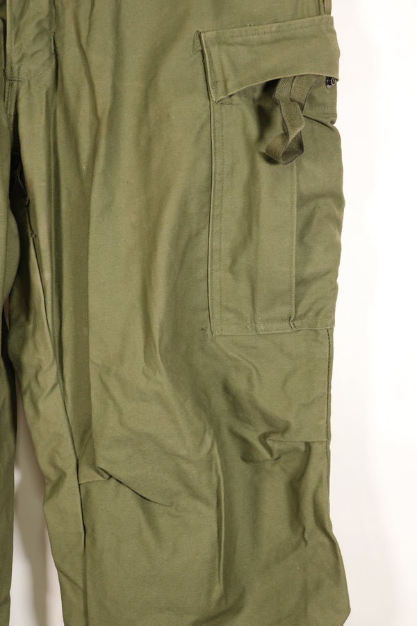 1976年契約　S-L　アメリカ軍　M65 フィールドパンツ　中古品　状態良い