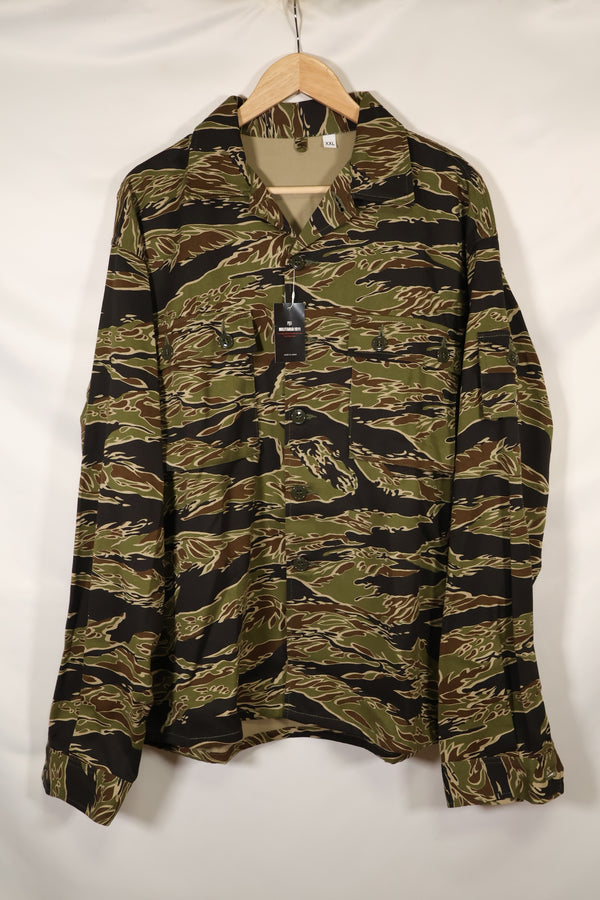2024 US-XXL MILITARIA 1911 Early Gold Tiger US Cut Shirt Sample Used