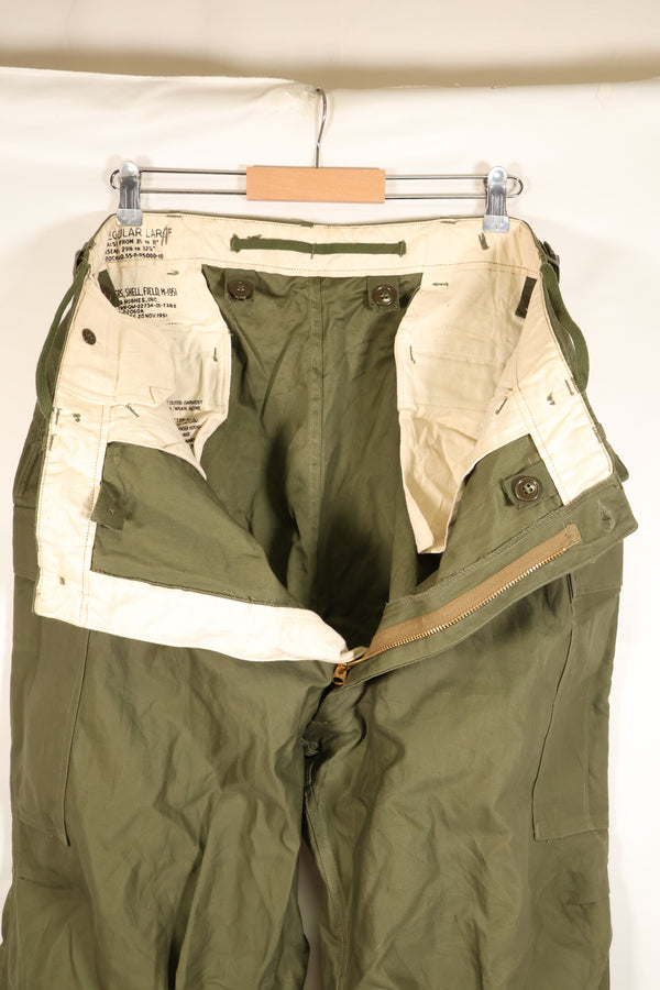 1951 Contract, L-R, U.S. Military, M51 Field Pants, Cargo Pants, Good Condition, Used