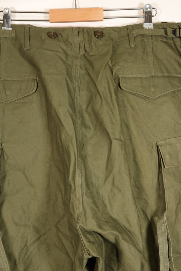 1951 Contract, L-R, U.S. Military, M51 Field Pants, Cargo Pants, Good Condition, Used