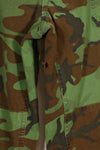 1960's Poplin ARVN leaf camouflage pants, size large, light fabric, rare, used.