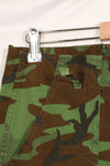 1960's Poplin ARVN leaf camouflage pants, size large, light fabric, rare, used.