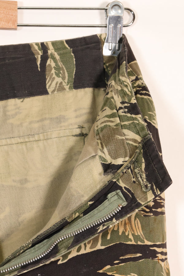 Mid-1960s Okinawa Tiger Pattern US Cut Modified Tiger Stripe Pants Used