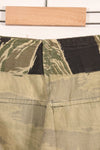Mid-1960s Okinawa Tiger Pattern US Cut Modified Tiger Stripe Pants Used