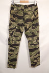 Mid-1960s Okinawa Tiger Pattern US Cut Modified Tiger Stripe Pants Used