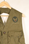 1940年代　アメリカ陸軍航空隊　USAAF　C-1　サバイバルベスト　フリーサイズ　中古品
