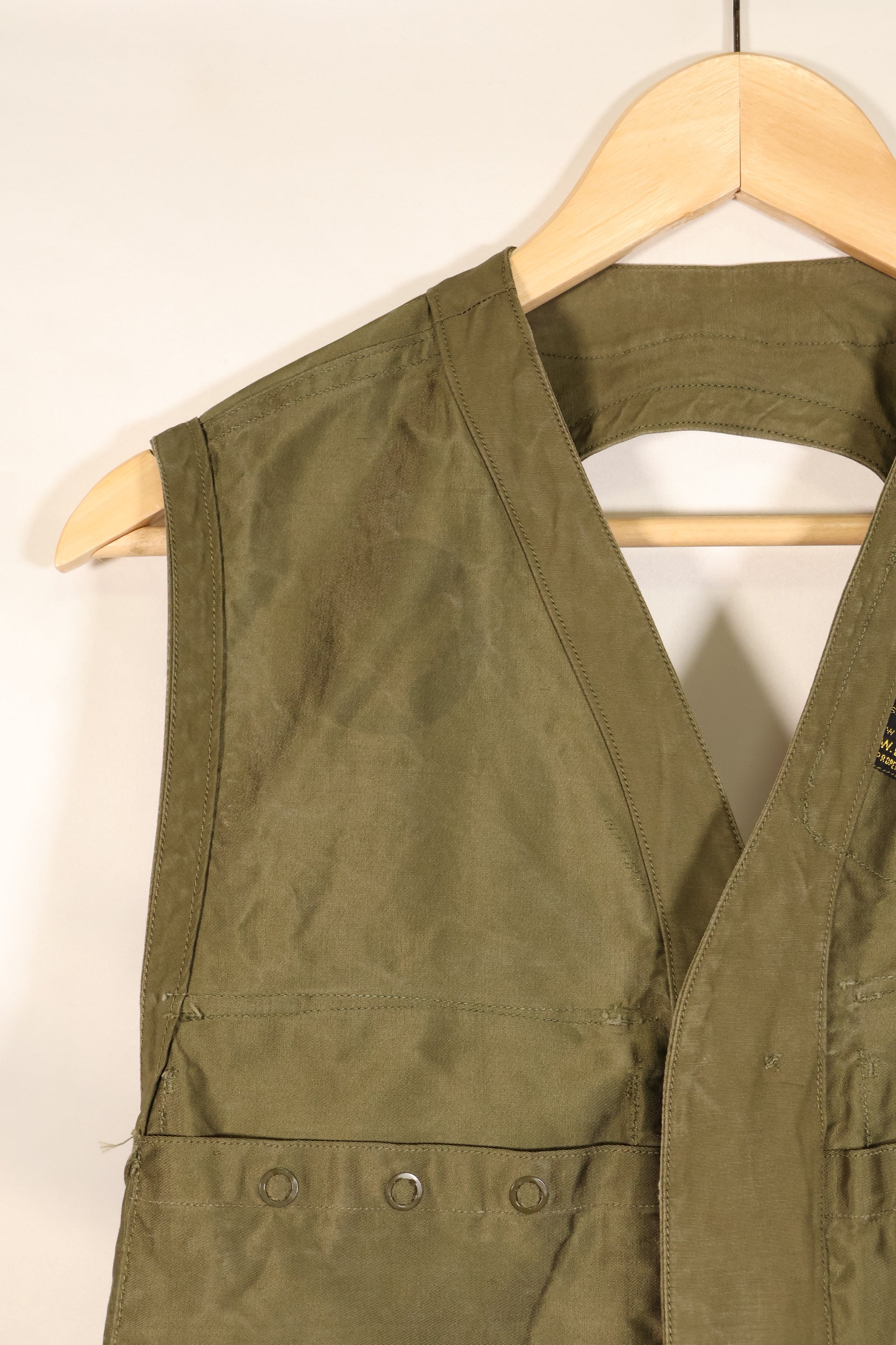 1940年代　アメリカ陸軍航空隊　USAAF　C-1　サバイバルベスト　フリーサイズ　中古品