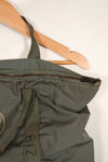 1950's U.S. Air Force early model helmet bag, zipper in operation, beautiful, used.