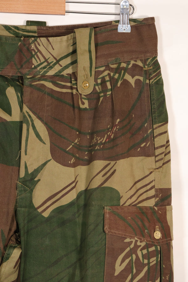 Real Rhodesian Army Rhodesian camouflage pants, faded, used.