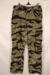 Real Okinawa Tiger Pattern Tiger Stripe Pants US Cut US-M Used