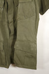 Circa 1967 L-S USAF Air Police 3rd Model Jungle Fatigue Jacket Short Sleeve Custom Used
