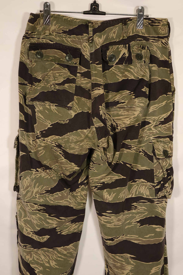 Real Okinawa Tiger Pattern Tiger Stripe Pants US Cut US-M Used