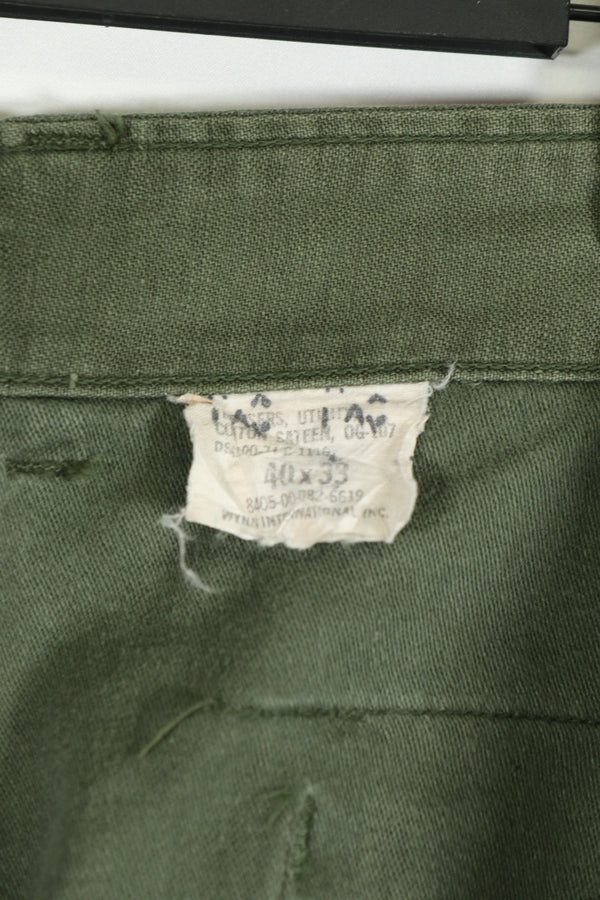 Real OG-107 Utility Pants Baker Pants Used A