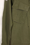1969 Contract X-S-R 4th Model Jungle Fatigue Jacket 173rd Airborne Brigade, patch available, used.