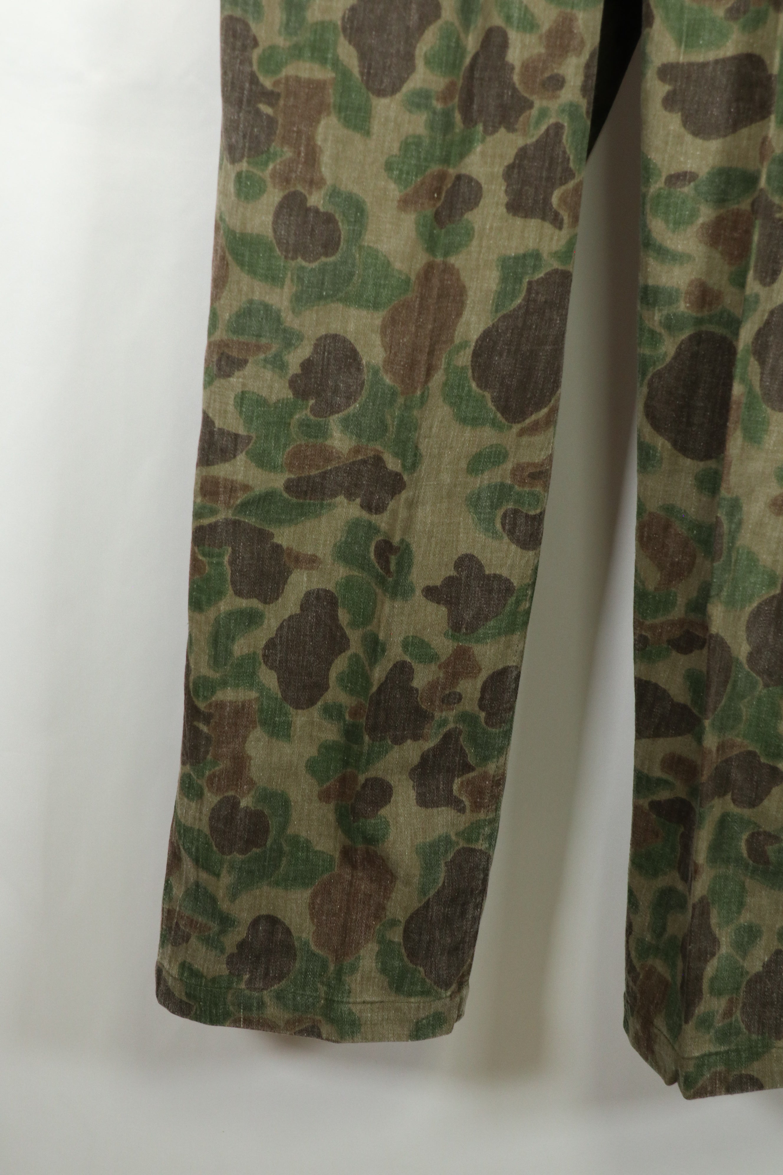 Civilian Duck Hunter Camouflage Hunting Pants Local Made Frogskin Camouflage Used