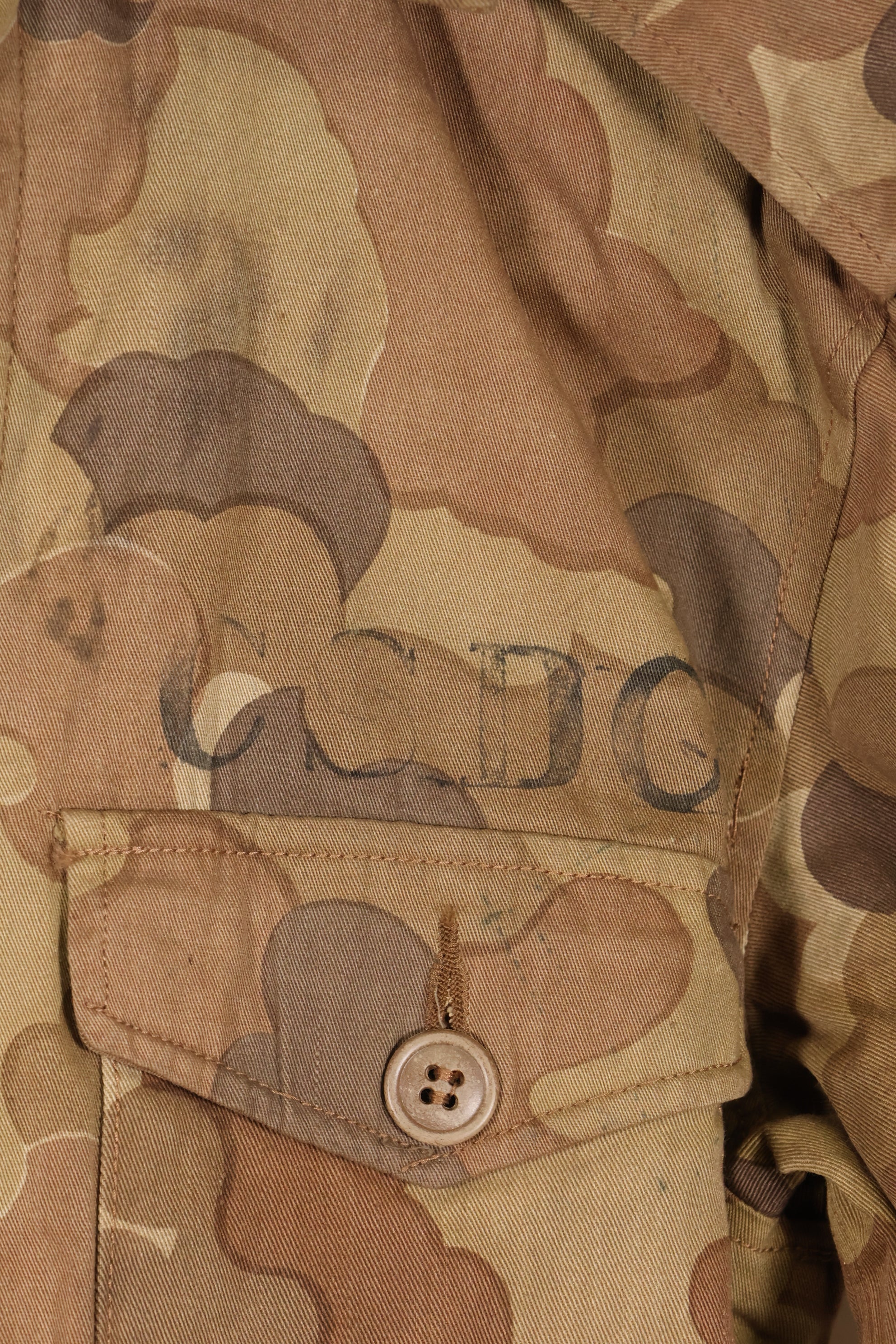 1960年代　ARVN　野戦憲兵　ミッチェル迷彩　フィールドジャケット　中古品  A