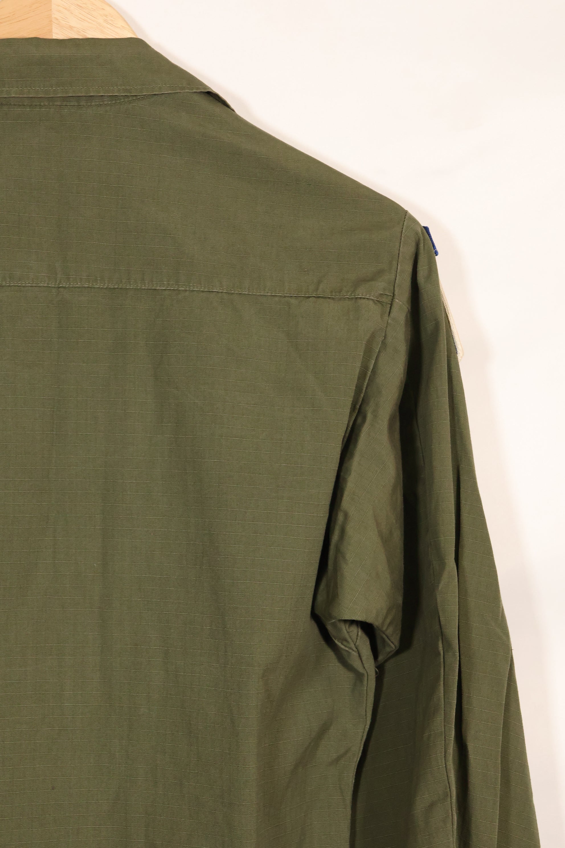 1969 Contract X-S-R 4th Model Jungle Fatigue Jacket 173rd Airborne Brigade, patch available, used.