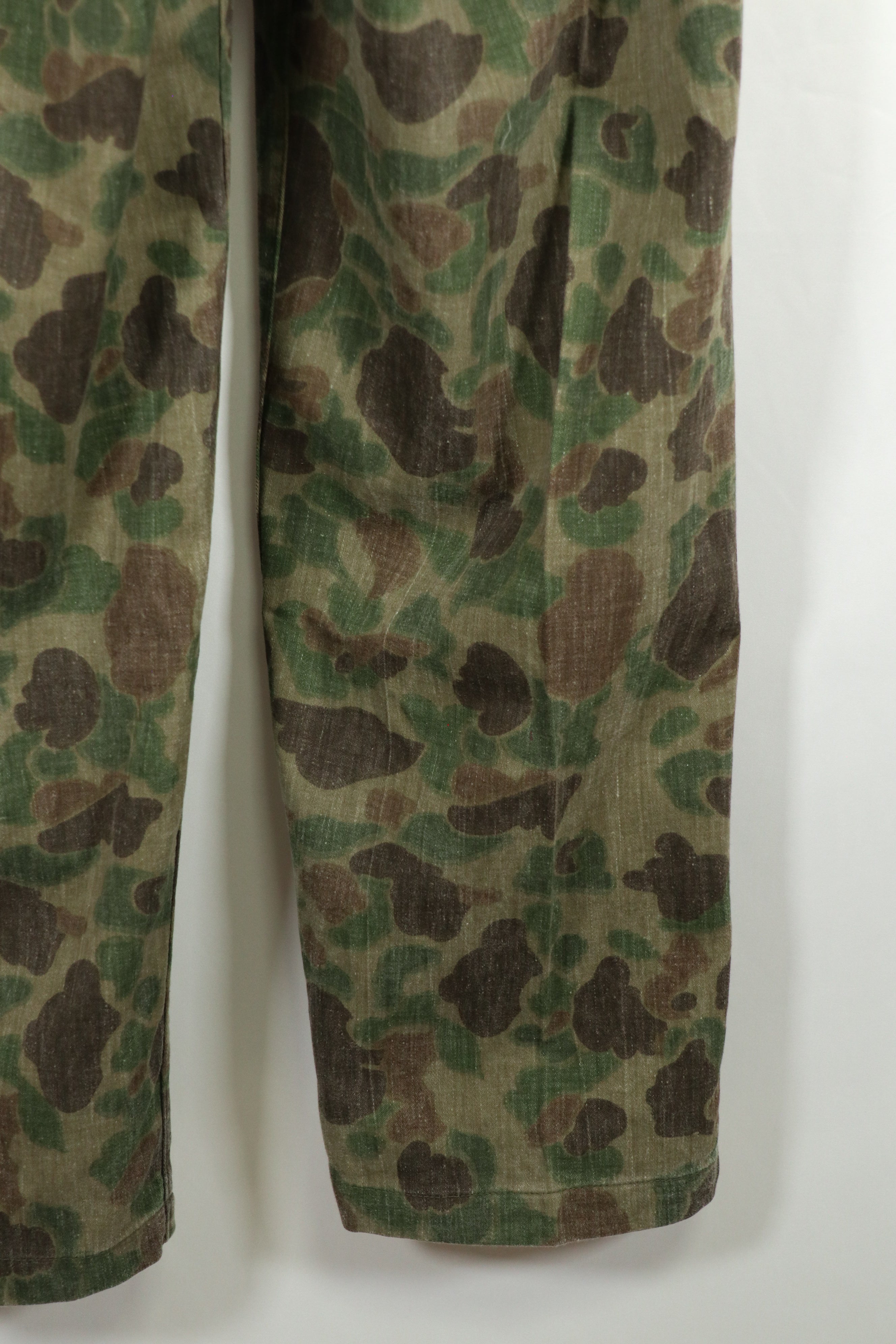 Civilian Duck Hunter Camouflage Hunting Pants Local Made Frogskin Camouflage Used