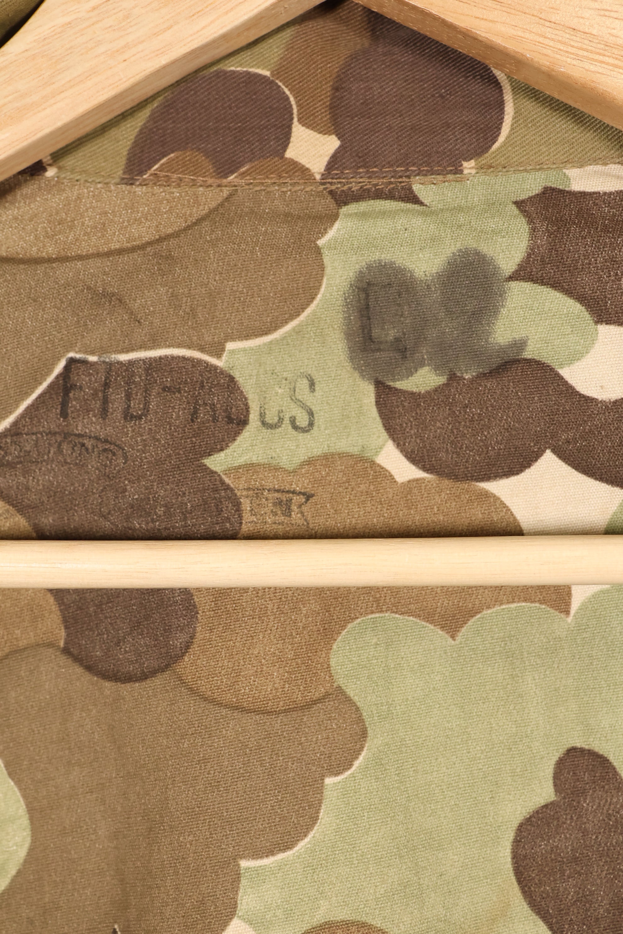 1960年代　ARVN　野戦憲兵　ミッチェル迷彩　フィールドジャケット　中古品  B