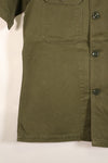 Estimated late 1960s; Made in Japan; Taylor brand; OG-107 Utility Shirt; Yokota Air Base; Used