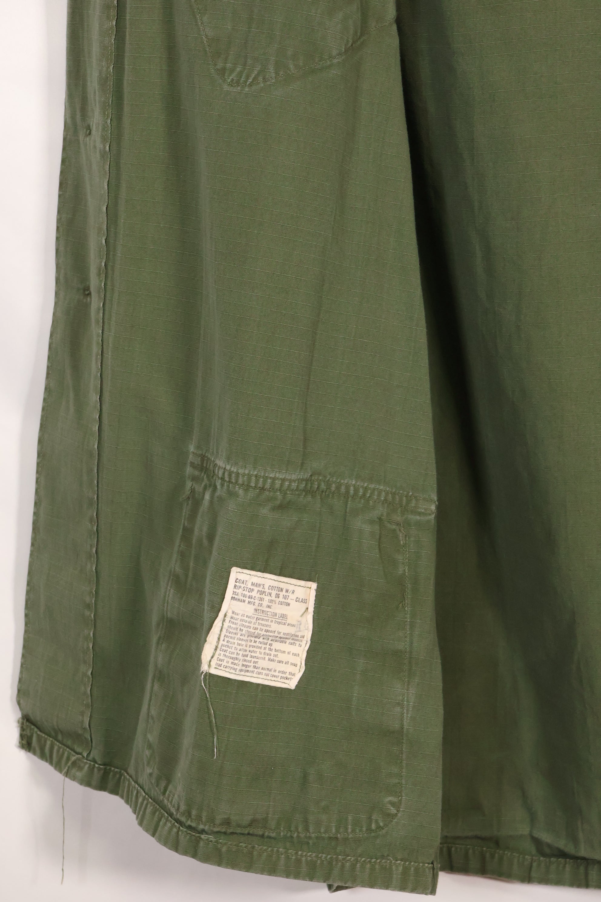 Real L-L 1969 USMC 4th Model Jungle Fatigue Jacket Used