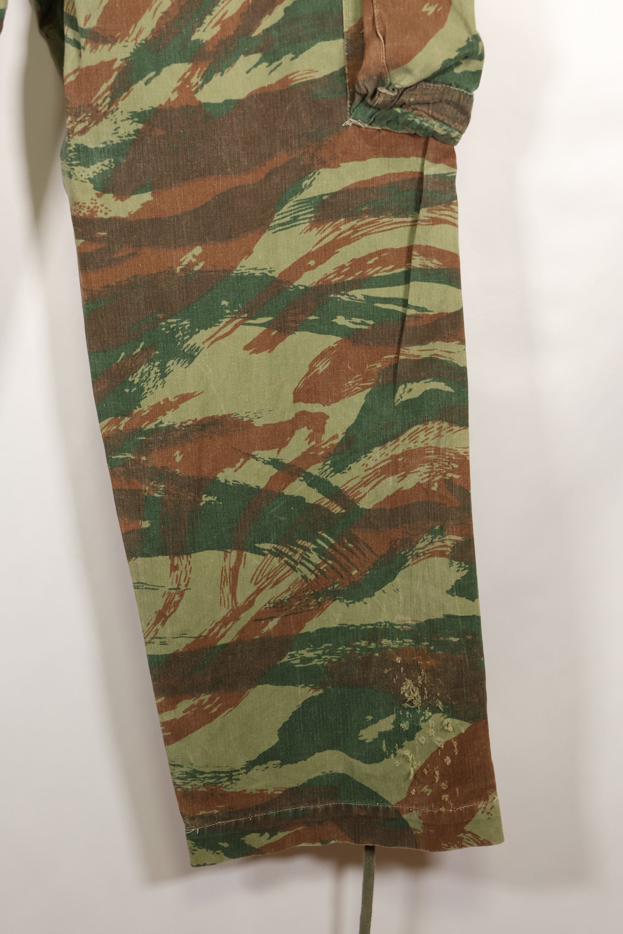 1960s French Army Lizard Camouflage Pants TAP 47/56 Pattern Used