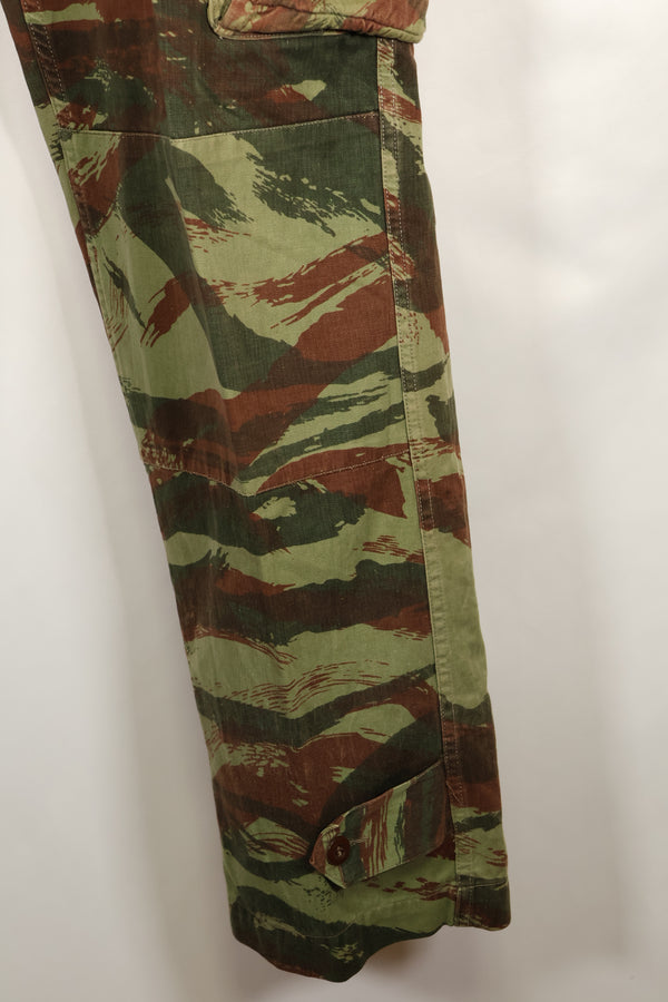 1960s French Army Lizard Camouflage Pants TAP 47/56 Pattern Used B