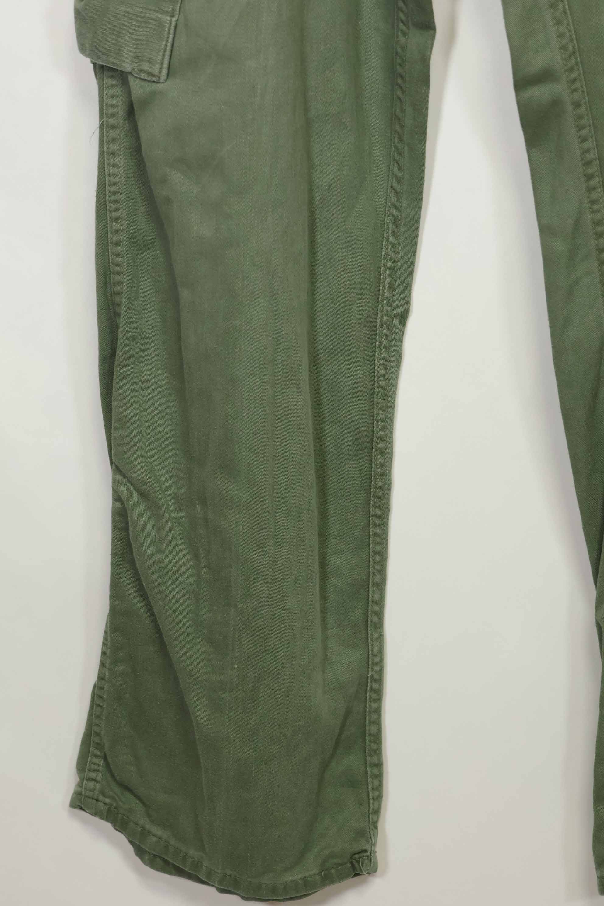 Early 1960s OG-107 Utility Uniform Baker Pants Modified 82nd Airborne Division E