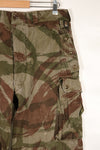 1950s-60s French Army TAP 47/53 pattern lizard camouflage pants, used.
