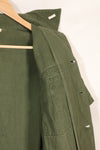 1967 Contract Snoopy Patch US Navy USN OG-107 Utility Shirt Used B