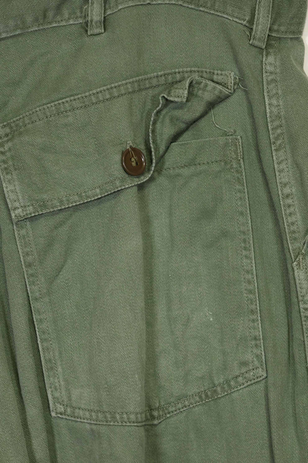 Early 1960s OG-107 Utility Uniform Baker Pants Modified 82nd Airborne Division E