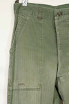 1950's USMC HBT P41 Cut Utility Pants Korean War Used