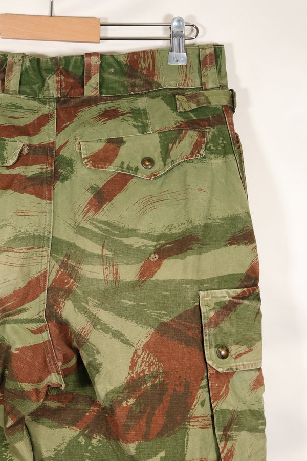 1960s French Army Lizard Camouflage Pants TAP 47/56 Pattern Used C