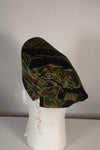 Real privately procured zigzag pattern tiger stripe beret, unused.