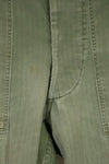 1950's USMC HBT P41 Cut Utility Pants Korean War Used