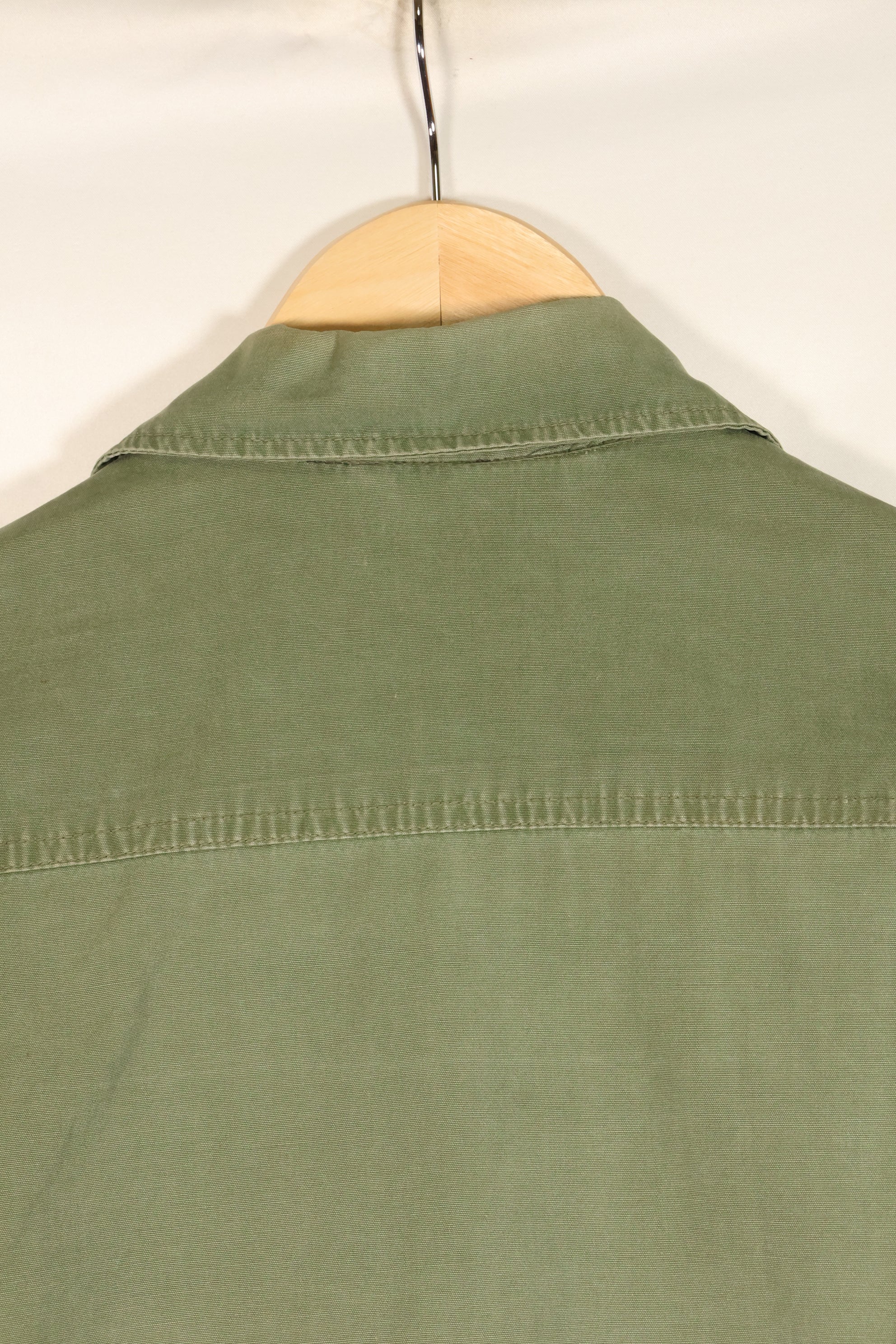 Estimated Contract Year: 1966–67 | S-R | 3rd Model Jungle Fatigue Jacket | Green Beret | Used