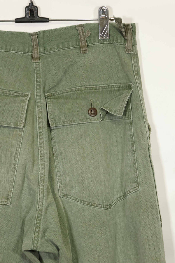 1950's USMC HBT P41 Cut Utility Pants Korean War Used