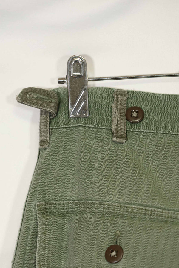 1950's USMC HBT P41 Cut Utility Pants Korean War Used