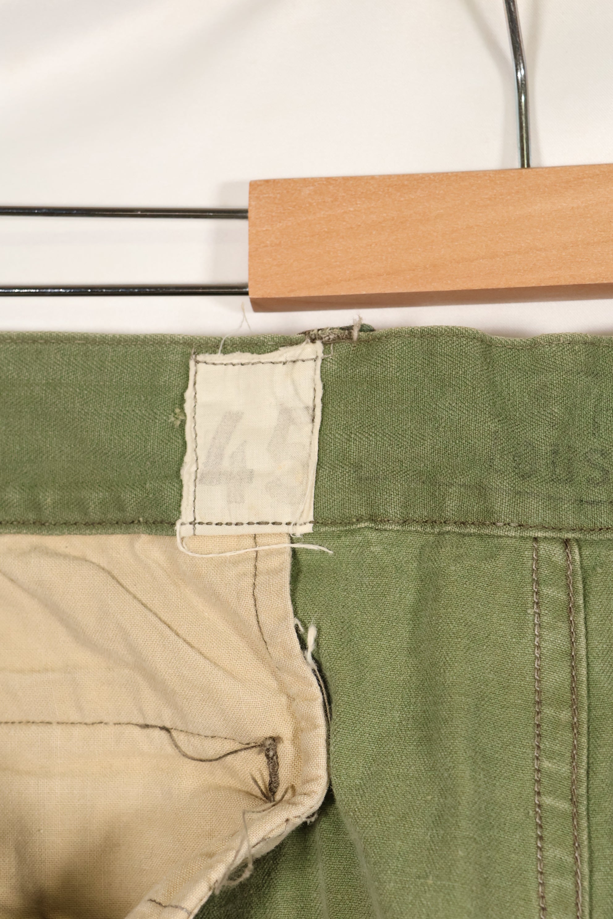 1960s French Army Lizard Camouflage Pants TAP 47/56 Pattern Used D