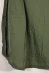 1967 Contract US Navy OG-107 Utility Shirt Engineering Corps SEABEES Identical Owner A