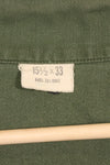 1967 Contract US Navy OG-107 Utility Shirt Engineering Corps SEABEES Identical Owner A