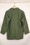 1967 Contract US Navy OG-107 Utility Shirt Engineering Corps SEABEES Identical Owner A