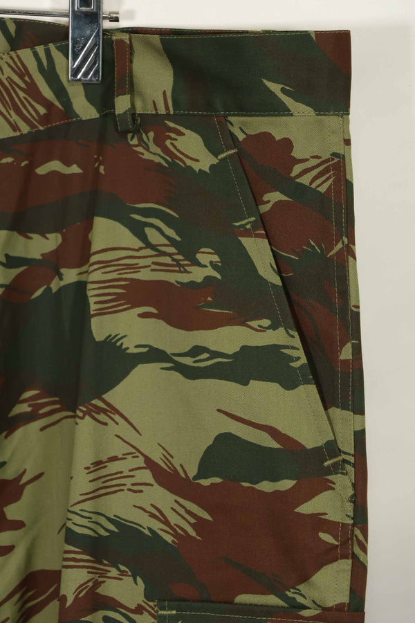 1980's French Army Lizard Camouflage Field Pants, unused.