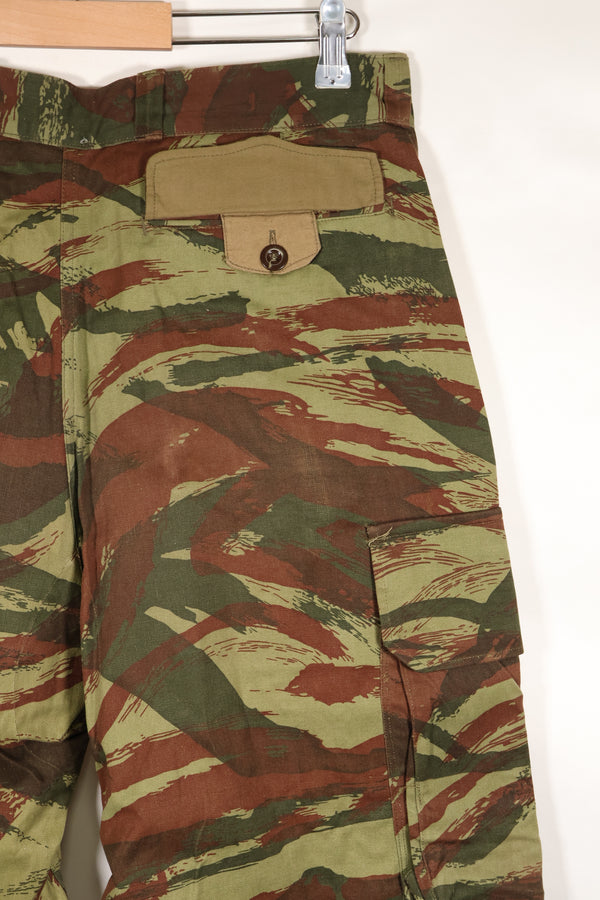 1960s French Army Lizard Camouflage Pants TAP 47/56 Pattern Used E