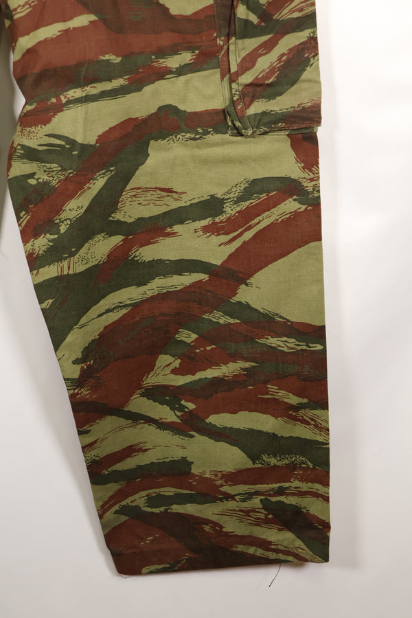 1960s French Army Lizard Camouflage Pants TAP 47/56 Pattern Used E