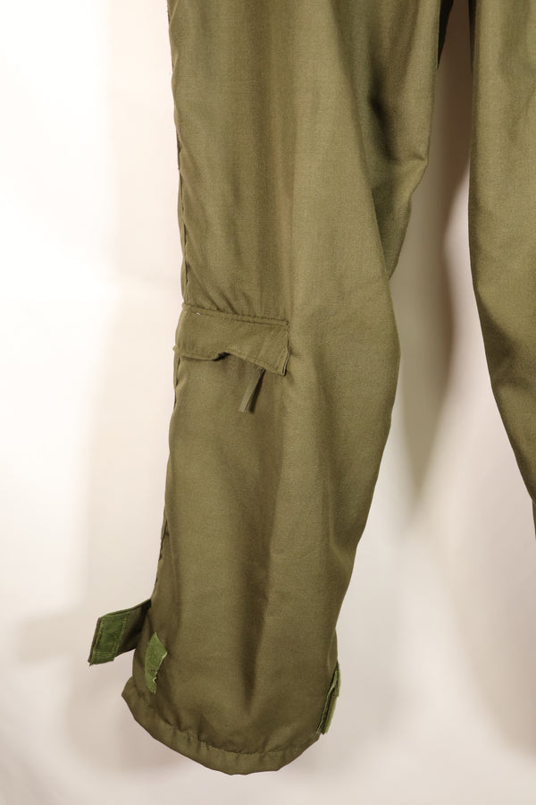 1971 Contract, Deadstock, M-S, U.S. Military, NOMEX Material, Flame-Retardant Flight Pants, Pilot, Paper Tag Missing